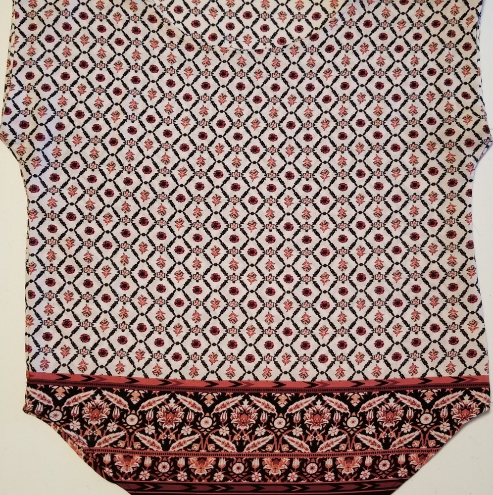 Floral Asian look top